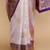 Lavender woven design banarasi saree