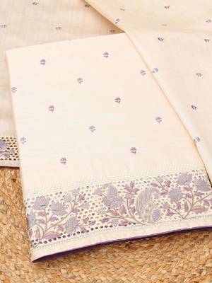 Printed Unstitched Dress Material 4