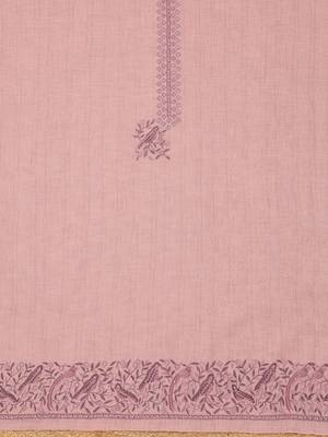 Printed Linen Unstitched Dress Material 3