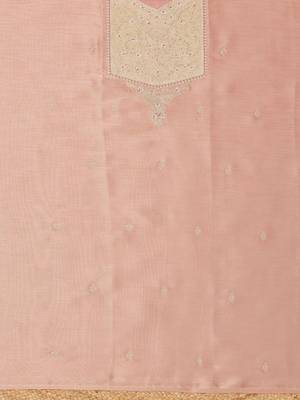 Embroidered Unstitched Dress Material 3