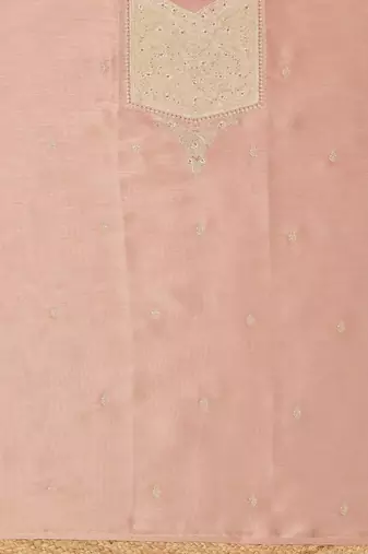 Embroidered Unstitched Dress Material