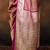 Rani satin woven saree with blouse
