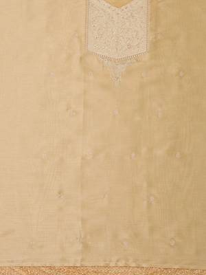 Embroidered Unstitched Dress Material 5