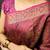 Rani katan silk woven saree with blouse