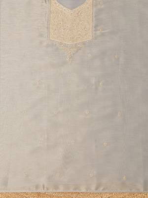 Embroidered Unstitched Dress Material 5