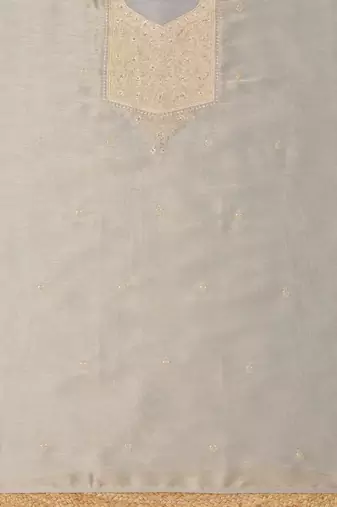 Embroidered Unstitched Dress Material