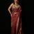 Rani pink satin woven saree with blouse