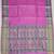 Pink tussar woven saree with blouse