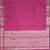 Rani pink katan silk woven saree with blouse