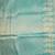 Sea green satin woven saree with blouse