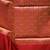 Red katan silk woven saree with blouse