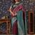 Burgundy ethnic motifs woven design silk blend kanjeevaram sarees