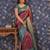 Burgundy ethnic motifs woven design silk blend kanjeevaram sarees