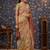 Lime embellished paisley woven design zari saree