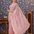 Pink embellished designer sarees