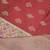 Red katan silk woven saree with blouse