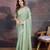 Olive embroidered  sarees