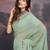 Olive embroidered  sarees