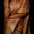 Beige satin woven saree with blouse