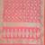 Pink katan silk woven saree with blouse