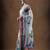 White printed cotton sarees