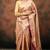 Pink pure tissue woven saree with blouse
