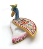 Marble peacock - kumkum holder