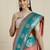 Pink ethnic motifs woven design kanjeevaram saree with blouse