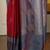 Blue woven design zari kanjeevaram saree with unstitched blouse