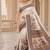 Off white kalamkari silk blend saree