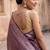 Megenta katan silk woven saree with blouse
