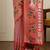 Pink floral woven design zari paithani saree