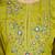 Embroidered silk kurta with pant & dupatta set for women
