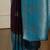 Blue woven design kanjeevaram saree with unstitched blouse