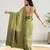 Pista green silk blend woven saree with blouse