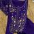 Embroidered silk kurta with pant & dupatta set for women
