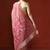 Pink woven design chanderi sarees with blouse piece