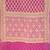 Pink chiffon woven saree with blouse