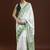White woven design saree with blouse