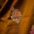 Mustard katan silk woven saree with blouse