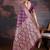 Purple woven design banarasi saree