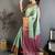 Blue woven design kanjeevaram sarees with unstitched blouse piece