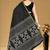 Black printed sarees & blouse piece