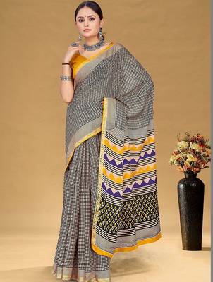 Grey women sarees 1