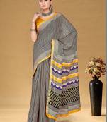 Grey women sarees
