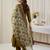 Green embroidered viscose rayon kurta trouser dupatta set