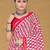 Pink printed sarees & blouse piece