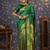 Green ethnic motif woven deisgn zari banarasi saree
