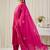 Pink embroidered pure cotton kurta trouser dupatta set