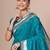 Blue woven design paithani saree